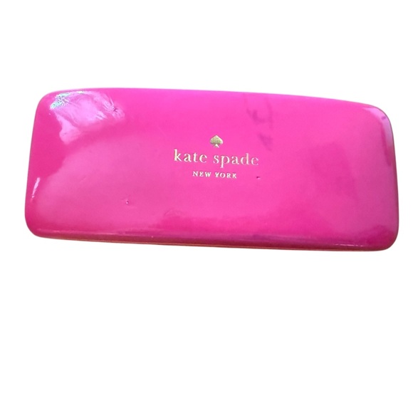 Kate Spade New York Hard Shell Glasses Case – Pink & Orange - Picture 1 of 8